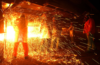This Missoula, MT smelting plant was one of the first to implement a secondhand-fire policy.
